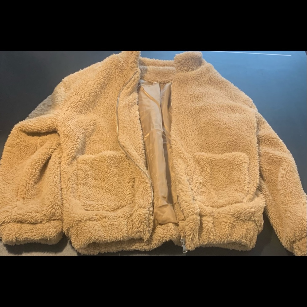 Brown tan jacket